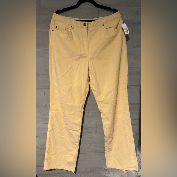 Talbots Light Tan Women's Boot Cut Pants - Picture 1 of 9